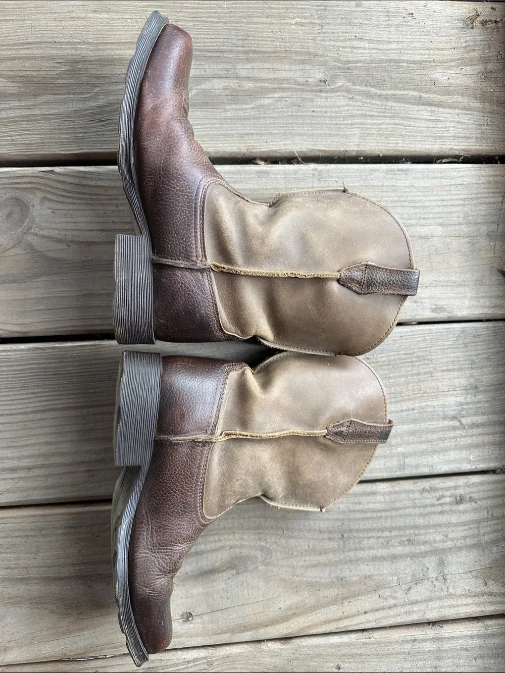 Ariat Rambler Leather Cowboy Boots Big Kids 1.5